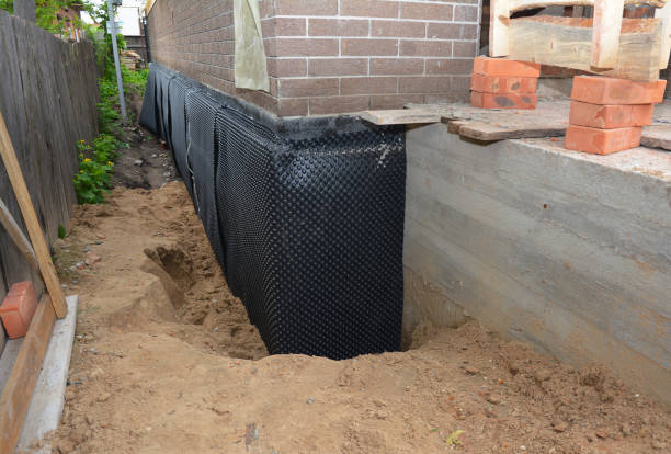 Expert waterproofing evaluation at a Leonidas, MI property